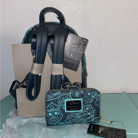 Loungefly Disney Atlantis 20th Anniversary Kida and Milo Backpack and Wallet main image 7